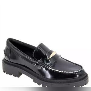 Size 9.5 - 🆕️ BCBG Laney Lug Sole Black Loafers